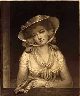 John Hoppner Paintings Drucke: John Raphael Smith after John Hoppner (British, 1752 - 1812), Phoebe Hoppner, published