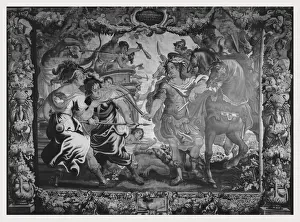Julius Caesar Art Drucke: Julius Caesar fighting foot