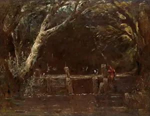 Landschaftsschloss 1820 / 25 Zugeschrieben John Constable