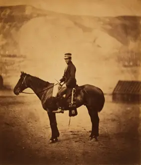 Royal Horse Artillery Drucke: Lieutenant Strangeways [i. e. Strangways], Royal Horse Artillery, Crimean War, 1853-1856