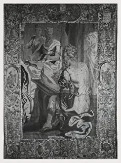 Ancient Roman Philosopher Drucke: Marcus Aurelius studying