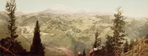 North America Mountain Range Photos Drucke: Marshall Pass, Colorado