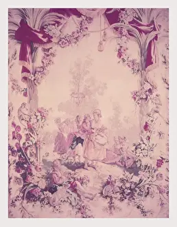 Romantic Garden Setting Drucke: Maypole