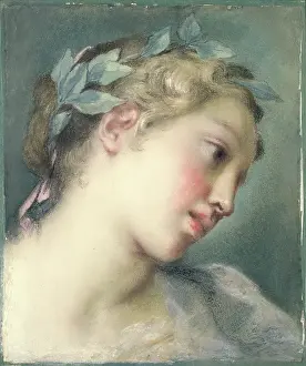 17th Century Italian Art Drucke: A Muse