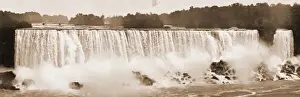 New York State Scenery Drucke: Niagara, the American Fall, Jackson, William Henry, 1843-1942, Waterfalls, United States