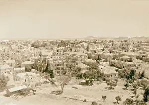 Panorama zwei Abschnitte Neuer Jerusalemer Wolkenkratzer
