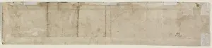 Old Master Drawings Italy Drucke: Partial Architectural Study first half 1500s