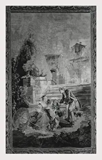Monochromatic Artwork Drucke: Pedlar