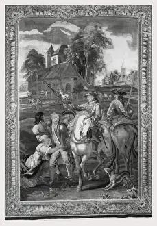 Monochromatic Artwork Drucke: Pillaging