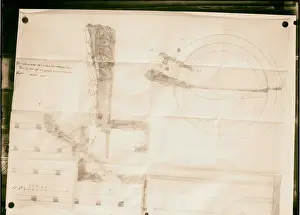 Ancient Middle Eastern Architecture Drucke: Plan Arabic structure 1898