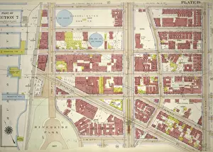 American Geography Maps Drucke: Plate 19: Part of Section 7