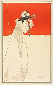 Aubrey Beardsley Prints Drucke: published Studio Isolde 1895 Aubrey Beardsley