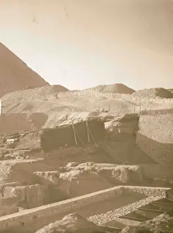 Historic Egyptian Landmarks Drucke: Pyramid 1898 Egypt