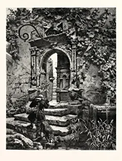 Victorian Style Illustrations Drucke: Return of the Exile. Toby E. Rosenthal