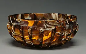 Ancient Roman Pottery Drucke: Ribbed Bowl