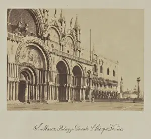 Palazzo Ducale Venice Drucke: S Marco Palazzo Ducale Giorgio Venice Attributed