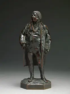 British Sculpture Drucke: Sculpture, George III Signed by chisel on back of base, proper left: L. G[
