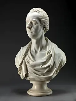 British Sculpture Drucke: Sculpture, William Pitt Signed and dated by chisel on supporting column on back of bust