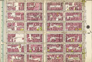 American Geography Maps Drucke: Part of Section 5: Plate 114