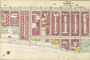 Historical US Map Collection Drucke: Part of Section 5: Plate 116