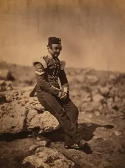 Crimean War Era Portraits Drucke: Sergeant of British Light Infantry, Crimean War, 1853-1856, Roger Fenton historic