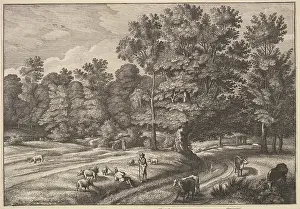 Shepherds Forest 1648-50 Radierungszustand kann nicht.