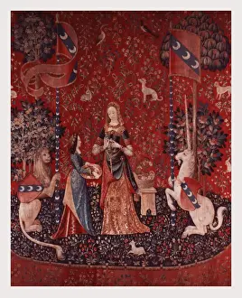 Medieval Tapestry Drucke: Smell