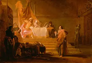Classical Greek Mythology Art Drucke: Solon before Croesus