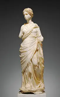 Classical Marble Statue Drucke: Statue of a Muse