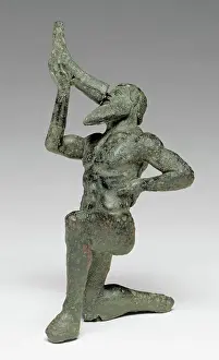 Ancient Greek Bronzes Drucke: Statuette of a Satyr