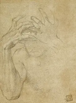 Agnolo Bronzino Paintings Drucke: Study of Jealousy