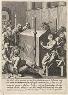 Otto Van Veen Drucke: Grab des Thomas von Aquin, Egbert van Panderen und Otto v. Veer 1610