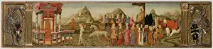 15th Century Italian Art Drucke: Triumph of Chastity