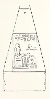 Nineteenth Century Art Style Drucke: Upper Portion of Cleopatras Needle