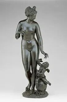 Italian Bronze Art Drucke: Venus and Cupid