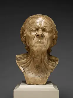 18th Century Austrian Art Drucke: The Vexed Man