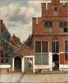 Drucke von Ansicht von Häusern in Delft, bekannt als Die kleine Straße Ansicht von Häusern in Delft, bekannt als Die kleine Straße Ansicht von Häusern in Delft, bekannt als die Straße Johannes Vermeer Drucke: Ansichtshäuser Delft Little Street Ansicht Little Street