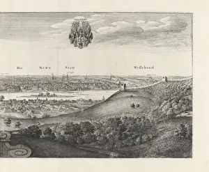 German Art Collection Drucke: View Prague right part Right part view consisting