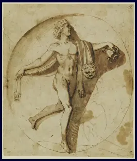 Nicolas Poussin Biography Drucke: Votary of Bacchus
