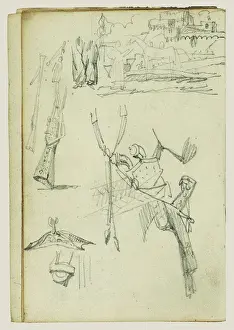 Weapon Studies Compositional Study Castle Scene