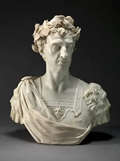 17th Century Royal Portraits Drucke: William III, John Michael Rysbrack, 1694-1770, Flemish