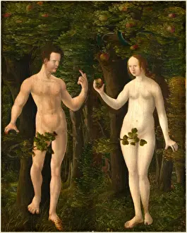 Workshop of Albrecht Altdorfer, The Fall of Man [middle panel], c