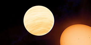 Binary Star System Drucke: 55 Cancri e, also known as Janssen