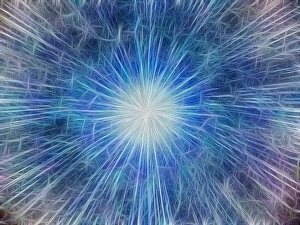 Abstract Art Background Drucke: Abstract Burst