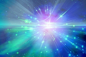 Digital Art Design Drucke: Abstract Light