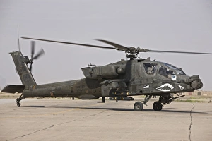 Bilder Datiert 2009: Ein AH-64 Apache-Hubschrauber