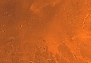 Martian Landscape Photography Drucke: Amazonis region of Mars
