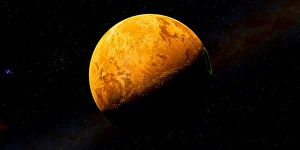 Space Astronomy Images Drucke: Artist's concept of the exoplanet Proxima Centauri b