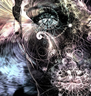 Digitally Generated Image Drucke: Canvas of soul