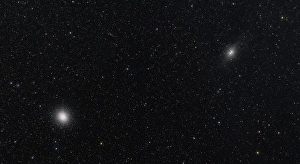 Deep Space Astrophotography Drucke: Centaurus A and Omega Centauri in the constellation of Centaurus